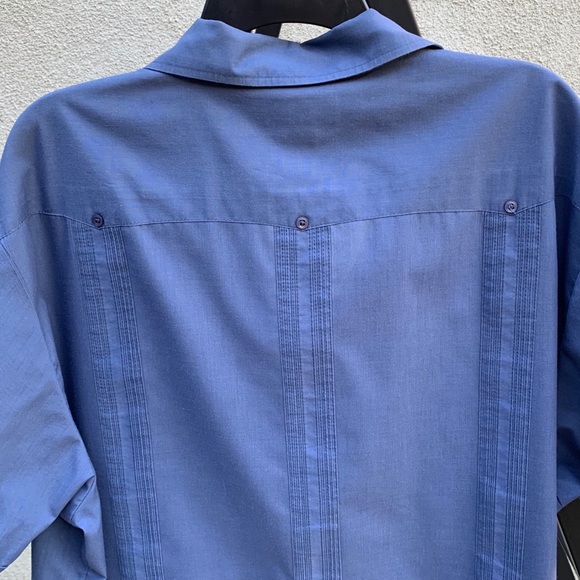 🌴 “Cubavera” Guayabera Camp Shirt Retro Size XL - Picture 7 of 8